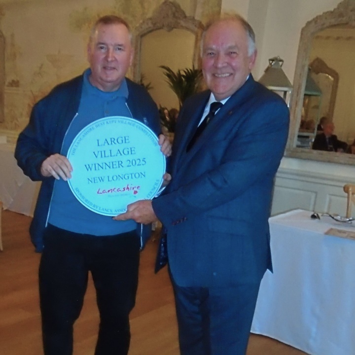Lancashire Best Kept Village Competition 2025 - Winners Presentation - Large Village Winner - New Longton