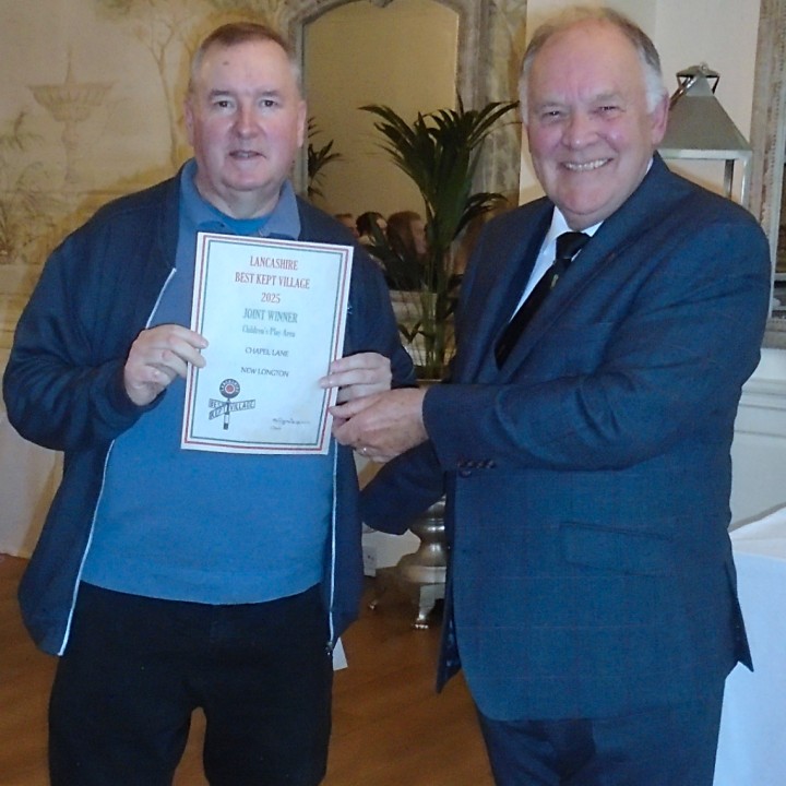 Lancashire Best Kept Village Competition 2025 - Winners Presentation - Outstanding Features - Childen's Play Areas (Joint Winners) - Chapel Lane, New Longton